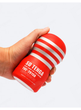 Tenga SD Original Vacuum Cup Masturbator mit hand