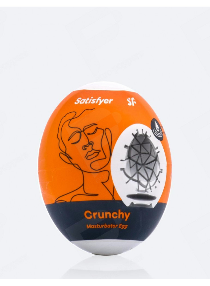 Satisfyer Egg Masturbator - Crunchy