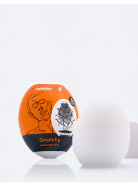 Satisfyer Egg Masturbator - Crunchy details