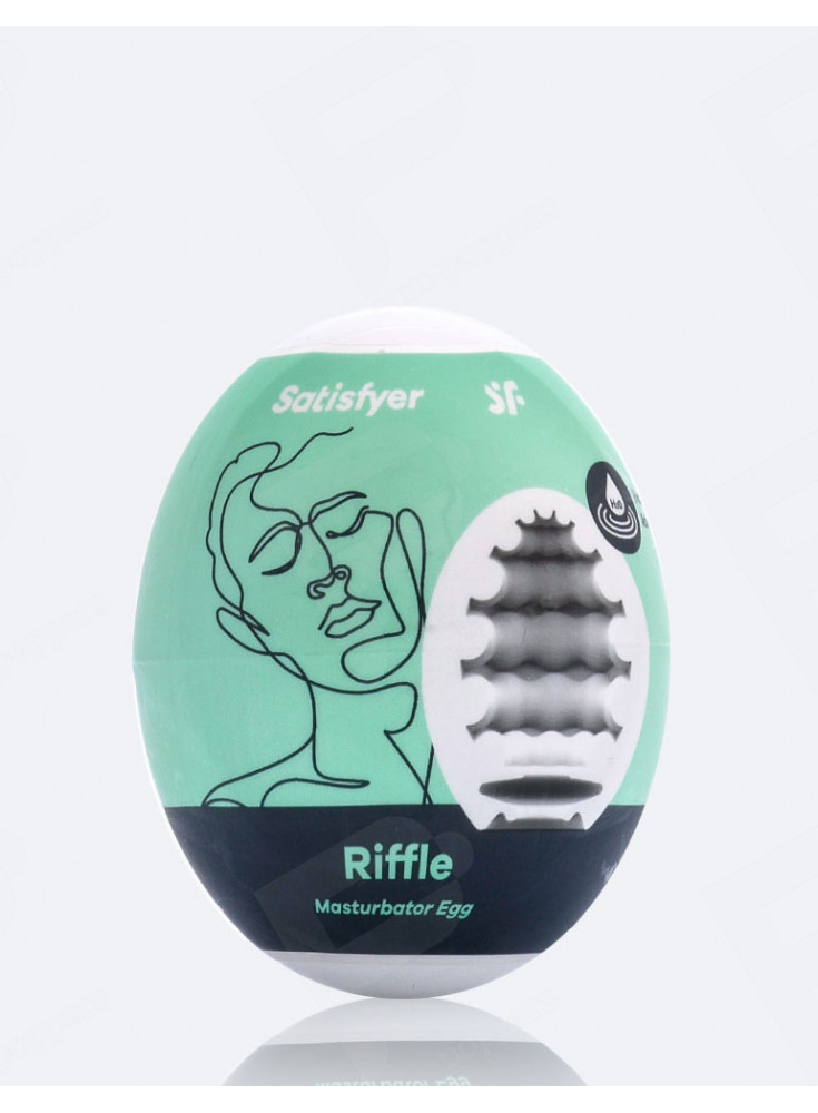 Satisfyer Masturbator Egg Riffle