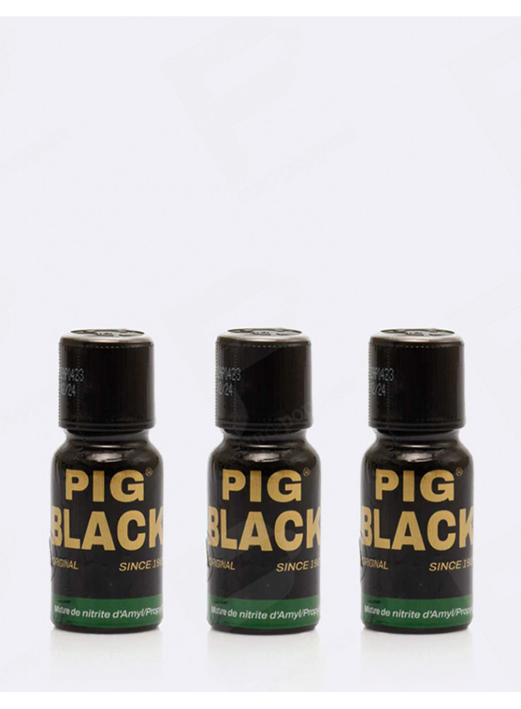 Pig Black Pack 15ml x3