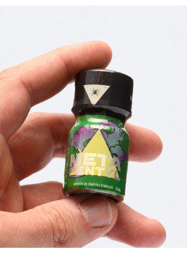 Poppers Meta Pentyl 10 ml im Hand