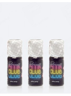 Private Club 10 ml pack mit drei poppers