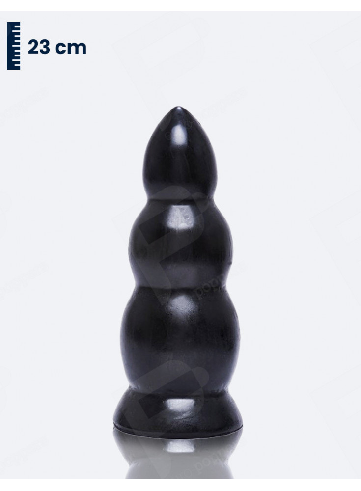 Monster Dildo All Black - 23 cm