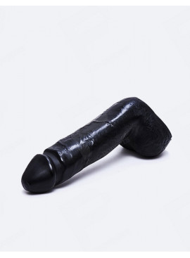 Realistischer Dildo All Black 20 cm details