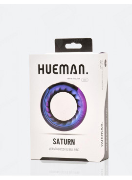 Vibrierende Saturn Penisring Hueman packaging