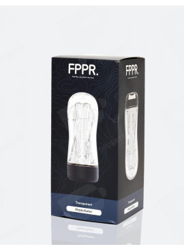 Transparent Masturbator FPPR packaging