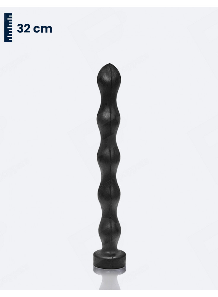 XL Dildo All Black - 32 cm - Schwarz
