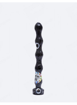 XL Dildo All Black - 32 cm - Schwarz details