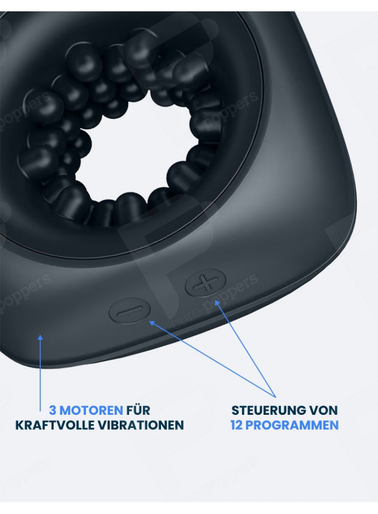 Satisfyer Ring Stroker Penisring Mit 12 Vibrationsmodi