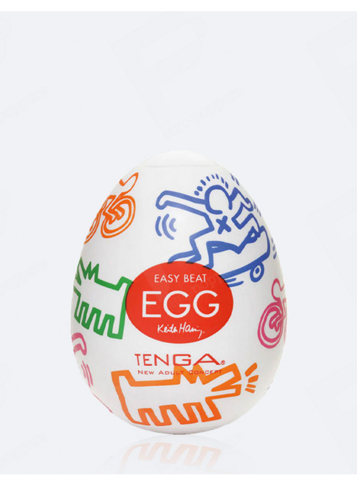 Tenga Egg Masturbator Keith Haring Street