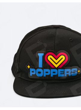 I Love Poppers LED-Kappe