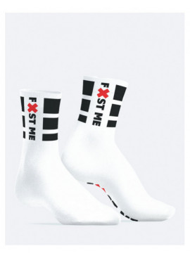 SneakXX Fist Me Socken Weiß