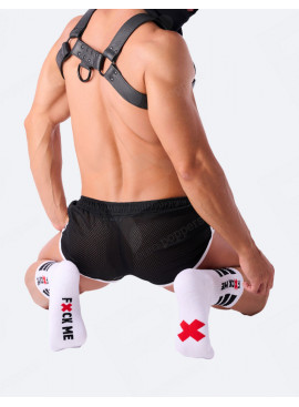 SneakXX Fuck Me Socken Weiß mann