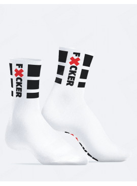 SneakXX Fucker Socken Weiß