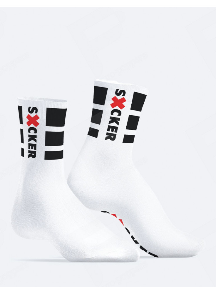 SneakXX Sucker Socken Weiß