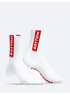 SneakXX Stripe Bottom Socken Weiß