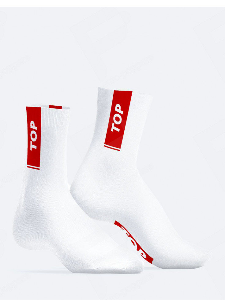 SneakXX Stripe Top Socken Weiß