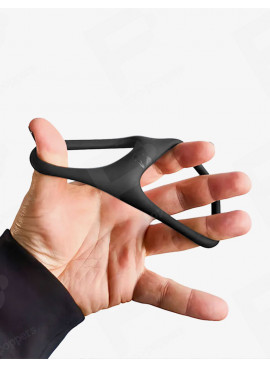 Cocksling Gemini Hypersoft Silicone Brutus mit hand