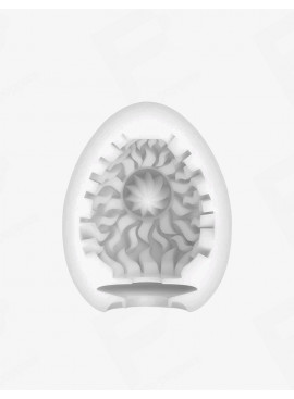 Tenga Egg Masturbator - Shiny Pride Edition innen