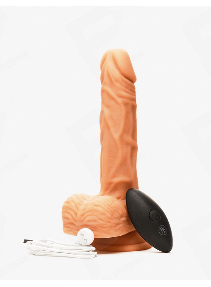 Ethan Vibrating Heating Dildo Real Fantasy