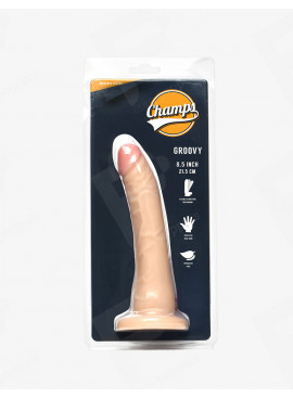 Groovy Realistischer Dildo 21,5 cm Champs packaging