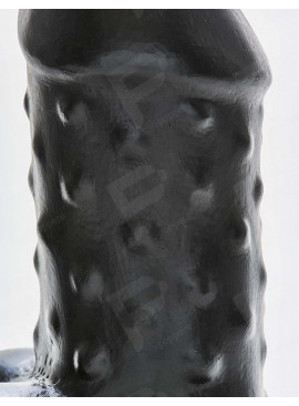 Mousse Black Dildo L Bubble Toys zoom