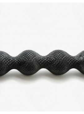 Deep R'Tract Black Dildo 70 cm perlen