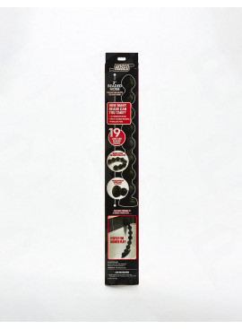 XL Dildo Beaded Hose Black 48 cm Hosed packaging