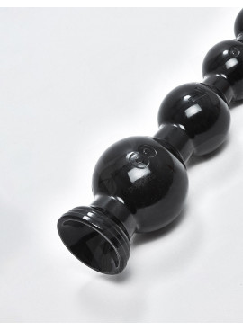XL Dildo Graduated Bead Hose 48 cm Hosed saugnapf
