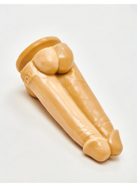 Tom of Finland Dual Dicks Dildo mit Saugnapf 23,5 cm zoom