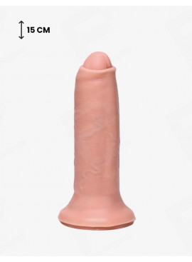 King Cock Realistischer Dildo mit Vorhaut 15 cm