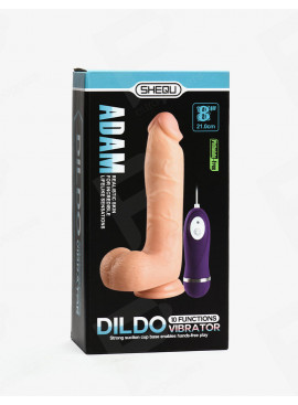 Shequ Adam Realistischer Dildo 21 cm packaging