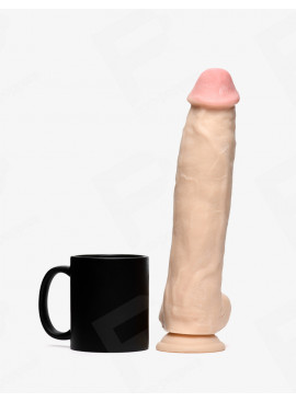 Realistischer Dildo Veiny Champs 31,5 cm mug
