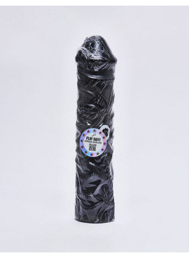 All Black XL Realistischer Dildo 31 cm packaging