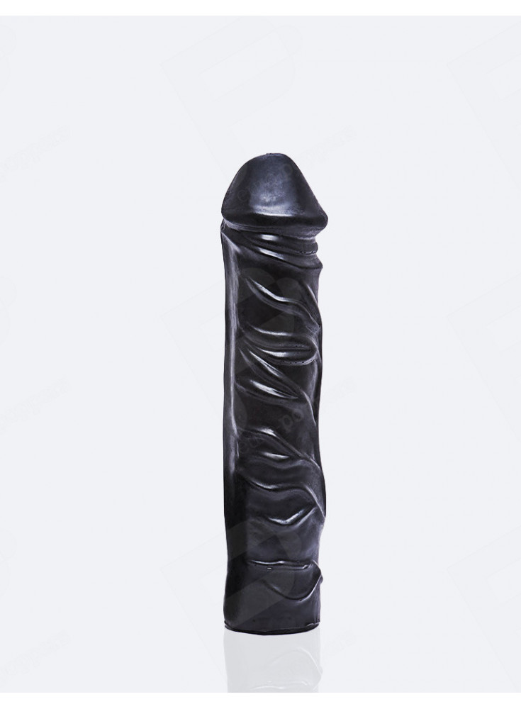 All Black XL Realistischer Dildo 31 cm
