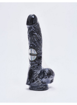 Dark Crystal XL Dildo mit Saugnapf 26 cm packaging