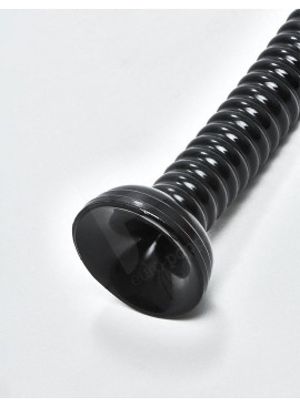 Ribbed Anal Snake Dildo mit Saugnapf 48 cm saugnapf