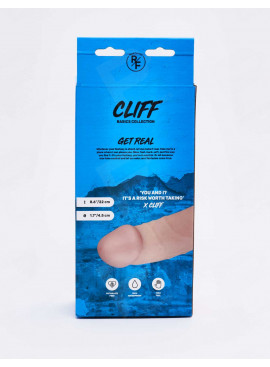 Cliff Realistischer Dildo Real Fantasy 22 cm packaging details
