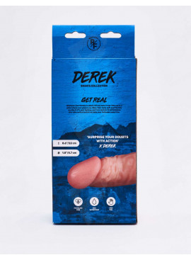 Derek Realistischer Dildo Real Fantasy 22 cm packaging details