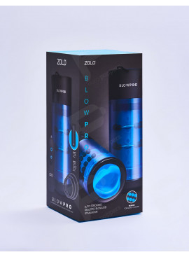 Zolo Blowpro Vibrating Masturbator packaging