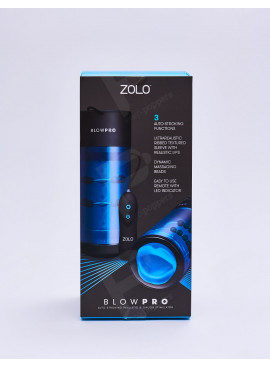 Zolo Blowpro Vibrating Masturbator packaging details