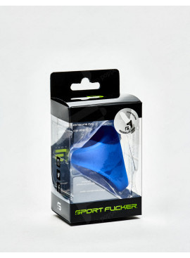 Freeballer Cockring Sport Fucker Blau packaging