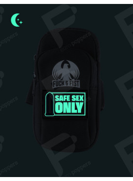 Darklands Fuck Bag TAG Safe Sex Only Leuchtet im Dunkeln