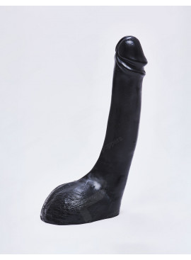 All Black Realistischer XL Dildo 28 cm