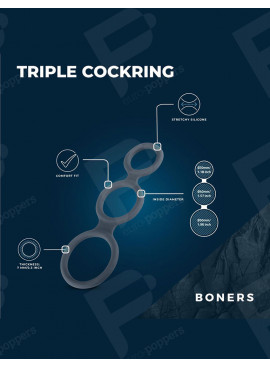 Boners Triple Ring Details