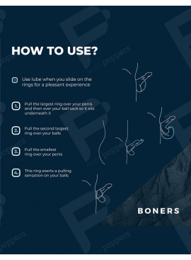 Boners Triple Ring Anwendung