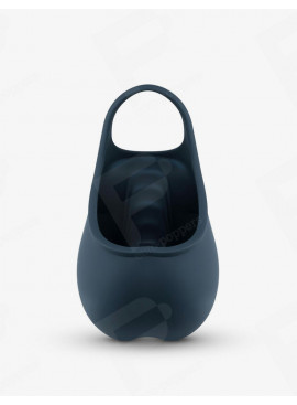 Vibrierender Hodensack-Stimulator mit Cockring Boners von hinten