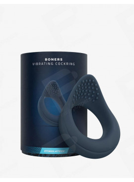 Vibrierender Cockring mit Perineum-Stimulator Boners