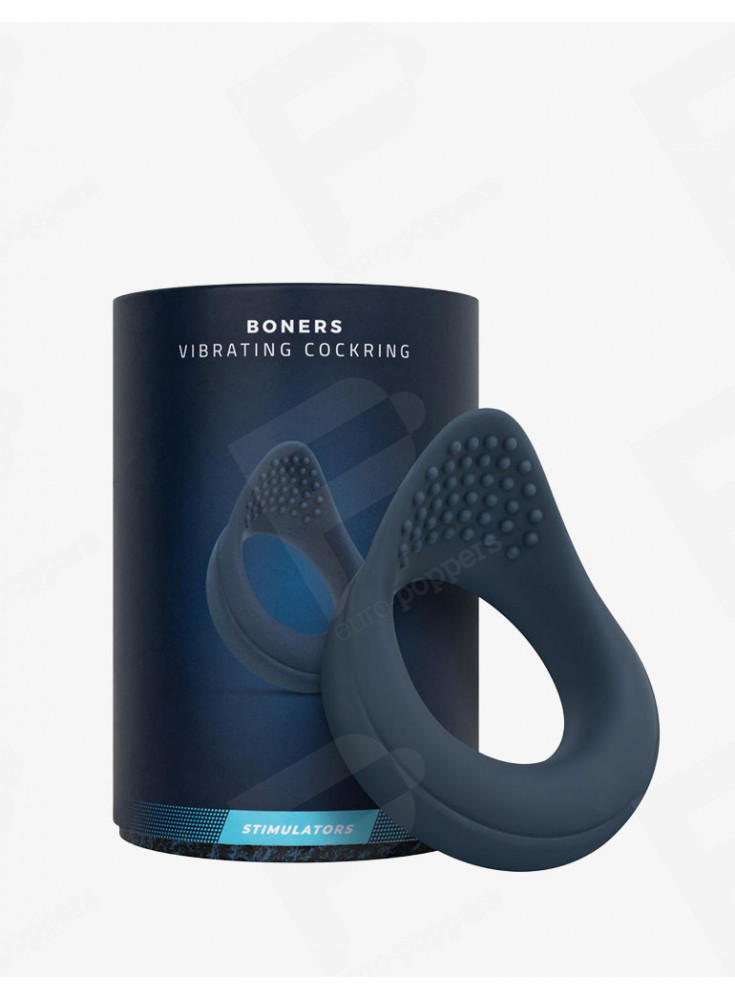 Vibrierender Cockring mit Perineum-Stimulator Boners